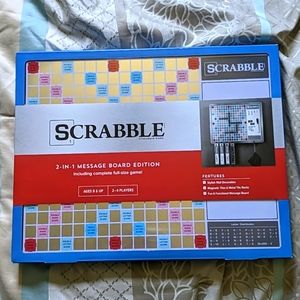 Scrabble message board. NWT